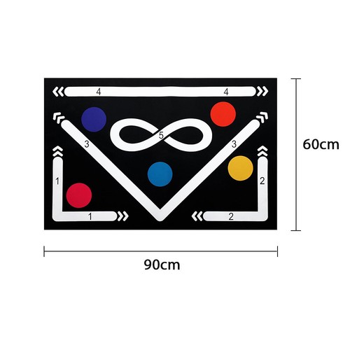 Fussball Matte Rutschfeste Und Stoßdämpfende Fussballmatte Training Geschenk DE - Bild 15 von 19