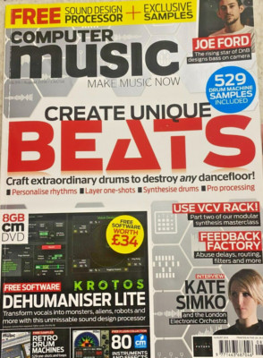 Computer Music Issue 258 -- CREATE UNIQUE BEATS + Sealed DVD