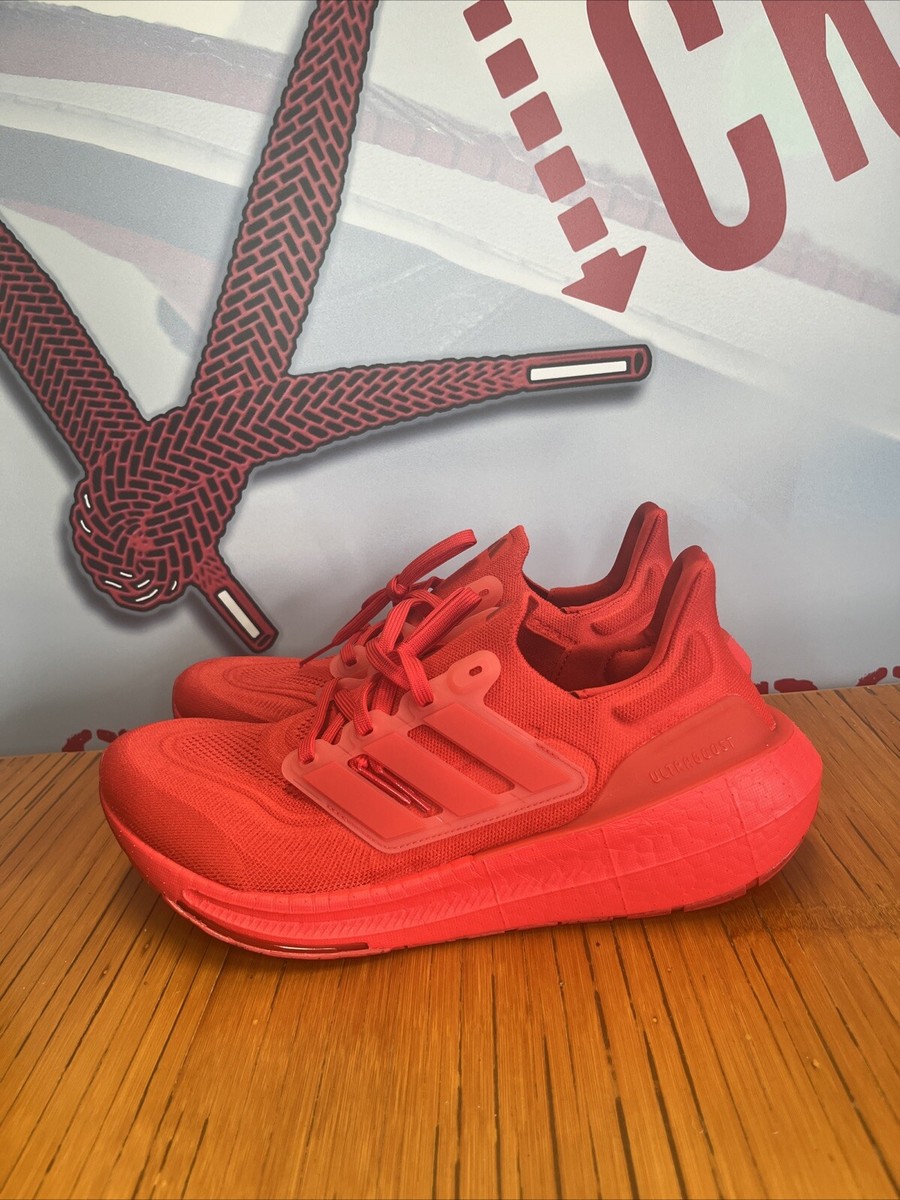 Adidas Ultraboost Light Scarlet Red Black Running Shoes