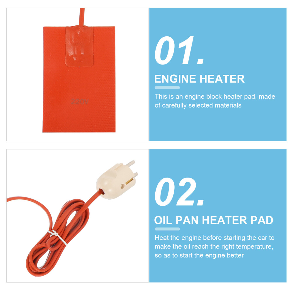 150W Professional Oil Pan Heater Pad Hydraulic Fluid Heater Pad eBay