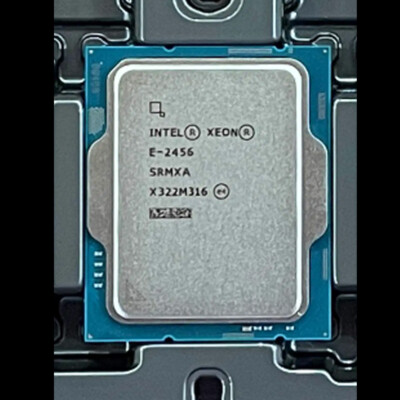 Intel Xeon E-2456 Processor 6Core 12Threads 3.3GHz-5.1GHz TDP-80W LGA-1700 DDR5