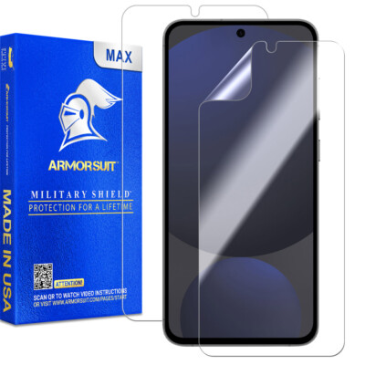 [2 Pack] ArmorSuit Militaryshield Samsung S24 FE All Versions Screen Protector