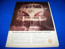 1967 VOLKSWAGEN VW WAGON "SHOULD YOU PAY TWICE?".1-PAGE ORIGINAL SALES AD (644Z)