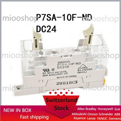 OMRON ONE New Sealed P7SA-10F-ND Fast Shipping 24VDC RELAY BASE