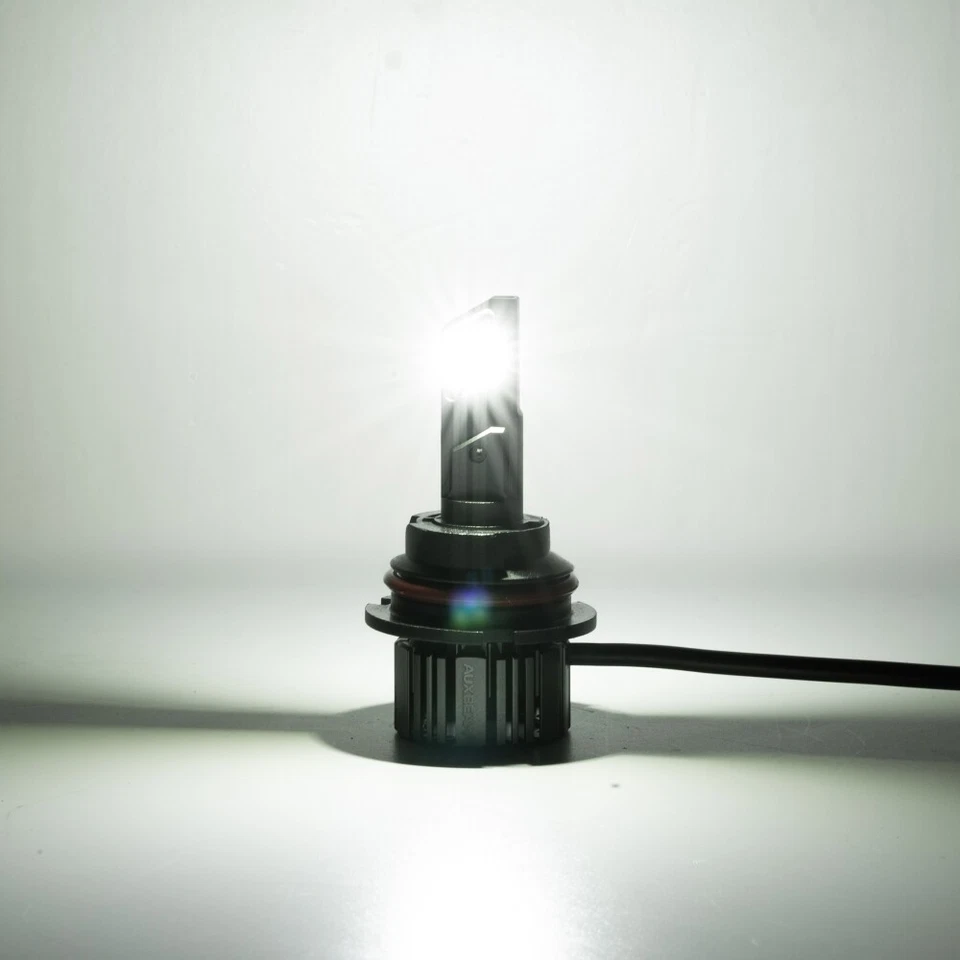 AUXBEAM Canbus HB5 LED 9007 Headlight Bulbs High Low Dual Beam 6500K Super White - Image 2 of 4