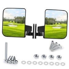 Adjustable Golf Cart Side Rear View Mirrors for Club Car EZ GO Yamaha and
