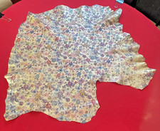 METALLIC FLORAL LEATHER SKINS,Hides Skins FLORAL  SY1649