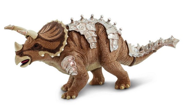 Safari 100733 Spielfigur Gepanzerter Triceratops 19,7Cm Dinosaurier Urzeittiere-image