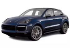 1/43 Porsche Cayenne S Coupe 2019 Metallic Blue Diecast  New