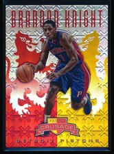 2012-13 Panini Crusade Brandon Knight #32 Red & Gold Prizm #'d /99