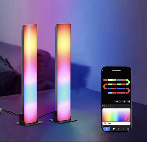 Smart LED Light Bars Gaming Lights Ambient Lighting with Music Sync Mode