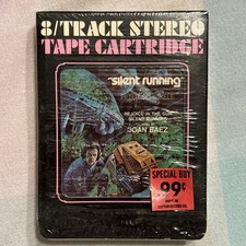 Rare "SILENT RUNNING" Soundtrack 8-track, Peter Schickele Joan Baez EX, TESTED!