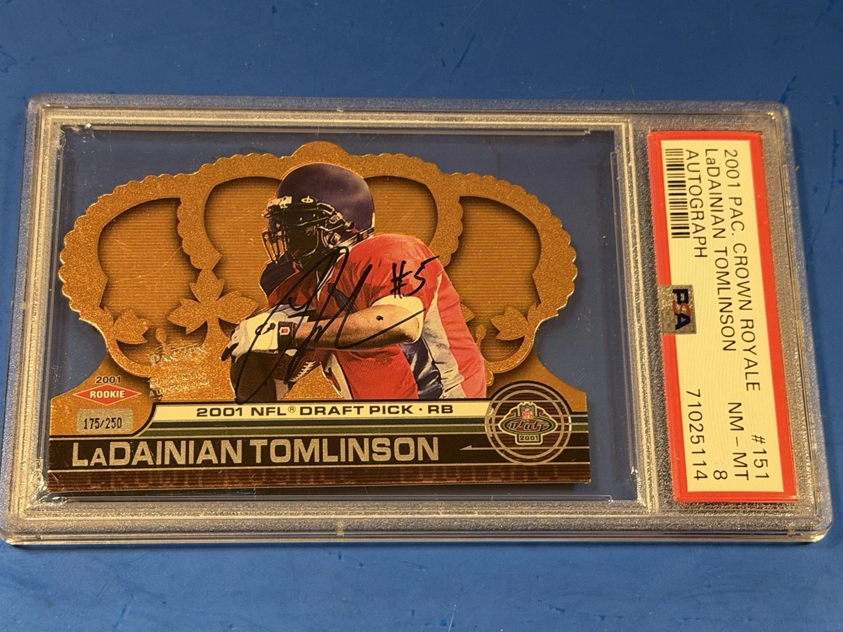 LaDainian Tomlinson Rookie Football Trading Cards & Accessories