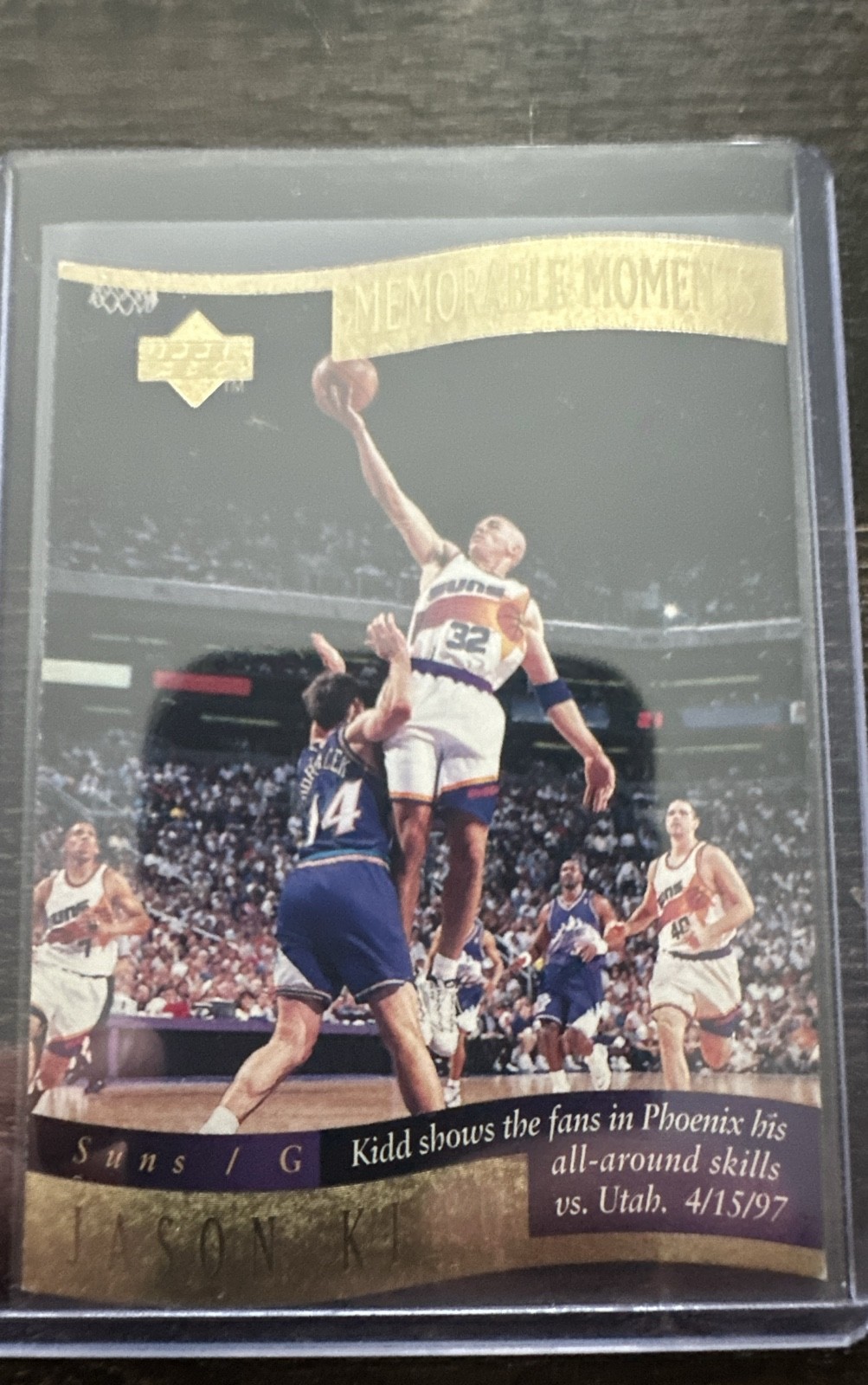 1997-98 Upper Deck Collector's Choice - Memorable Moments Jason Kidd #6