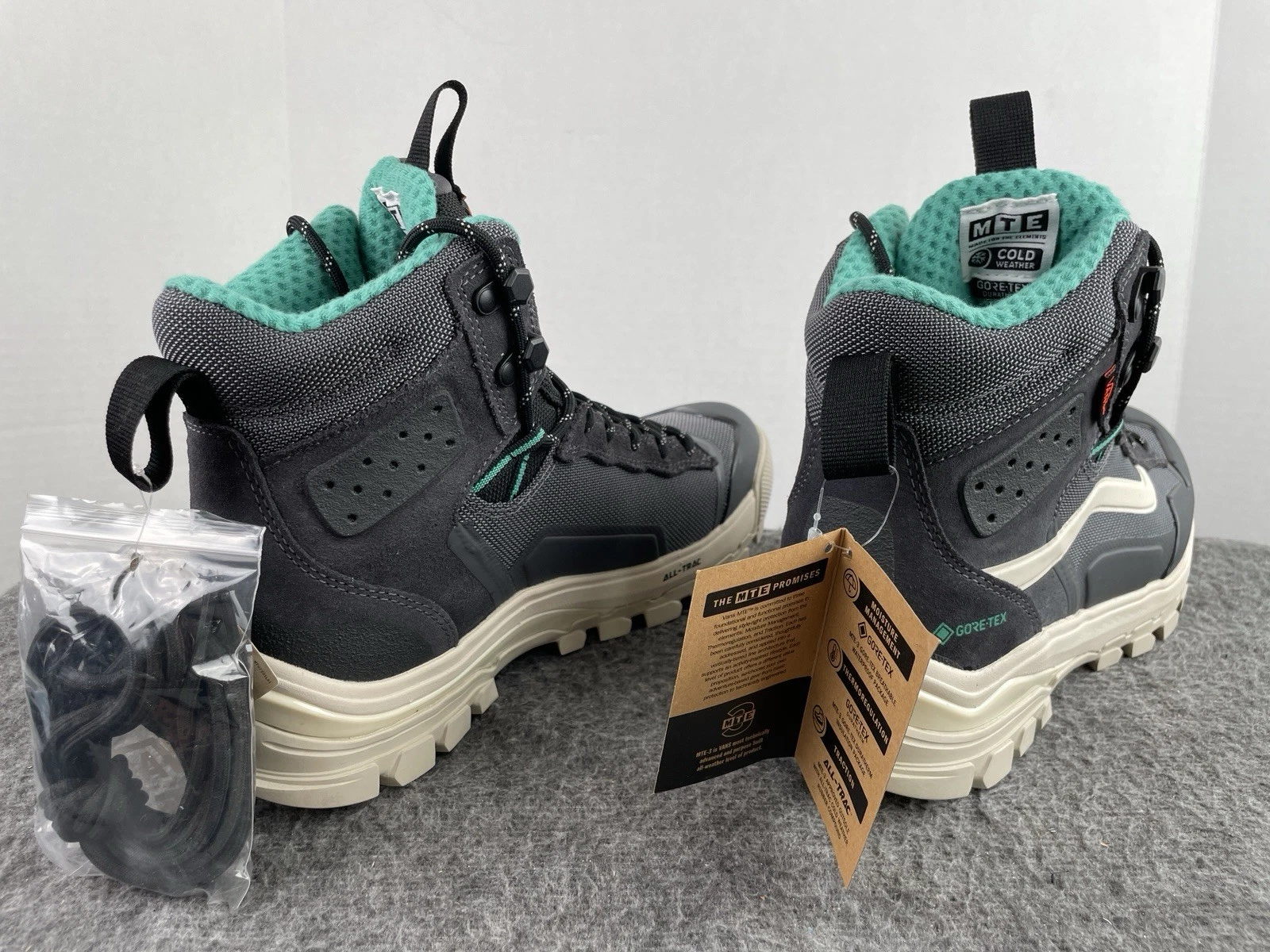 Scarpe VANS UltraRange Exo Hi GORE TEX MTE 3 M 7 5 W 9 grigie come nuove VN0A5JHXBGG nuove con etichette