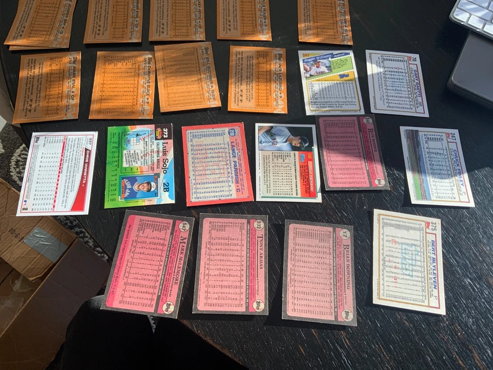 Lote de 29 tarjetas de béisbol Topps Angels 1988/89/90/92/2013 Foto 4 de 4