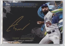 2023 Topps Inception Silver Signings Gold Ink /25 Tony Gonsolin #ISS-TG Auto