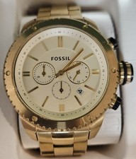 Fossil BQ-1049 Gold Chronograph Watch