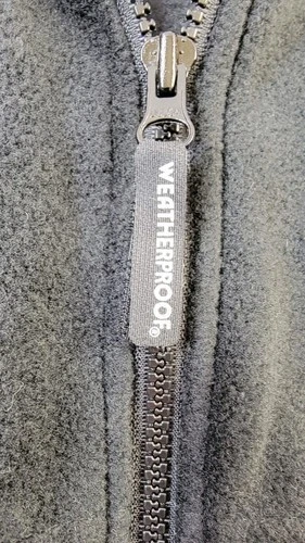 Weatherproof Nissan 350Z Logo XXL Black Fleece Full Zip Jacket Sweater New NWT  image 12
