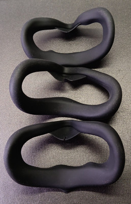 Rgeek Meta VR Face Silicone Cover for Oculus Quest 2 Accessory (Lot of 3) (bn)