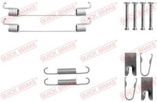 QUICK BRAKE Zubehörsatz Bremsbacken Hinten (105-0042) für NISSAN Micra C+c III
