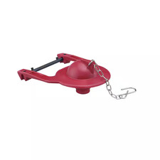 2 In. Hinge Toilet Flapper Used in Various 1-Piece Toilets