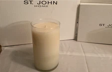 ST JOHN HOME 6" CANDLE. AMBROSIA SCENT. (253)
