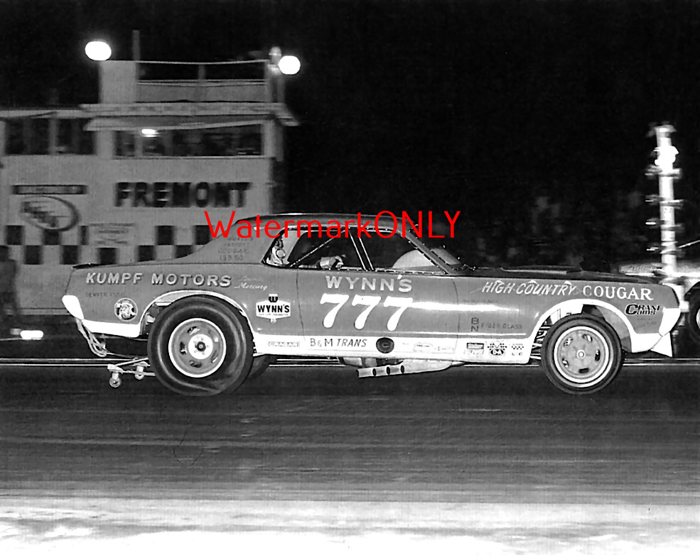 "Kenz & Leslie" "Wynns 777" "High Country Cougar" NITRO Funny Car PHOTO! #(4)
