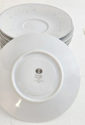 Sango Majesty Collection Romantica China Plates Dinner Soup Salad Saucer Tea Cup