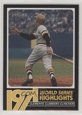 2020 Heritage High Number 1971 World Series Highlights Roberto Clemente HOF 0nr3