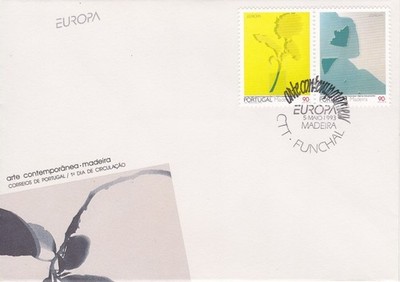 EUROPA CEPT - FDC - 1993 HOLZ FIRST DAY COVER