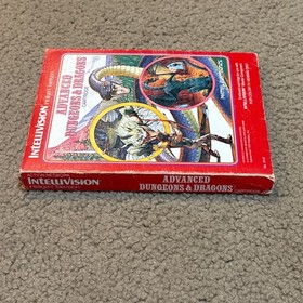 Intellivision Advanced Dugeons And Dragonsw/ box & overlays Works 1982 - 3410