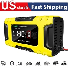 10A Lifepo4 Lead Acid AGM Battery Charger Maintainer for Auto Marine