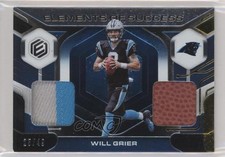 2019 Panini Elements Elements of Success Gold 25/49 Will Grier #ES-11 x5u