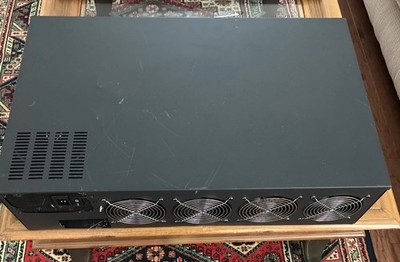 6 Slots Mining Rig With EVGA SuperNova 1600 Platinum PSU without GPUS