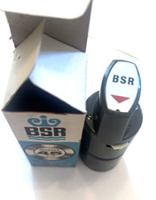 GRAY BSR 45 RECORD ADAPTER SPINDLE ADAPTOR NOS BLUE BOX GREAT BRITAIN