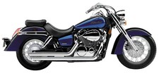 Cobra Street Rod Exhaust - Straightcut - Chrome Motorcycle Street Bike 1724t