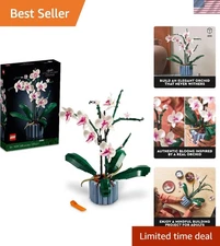 Create Your Own Orchid - 608 Pieces of Multicolor Indoor Flower Building Set