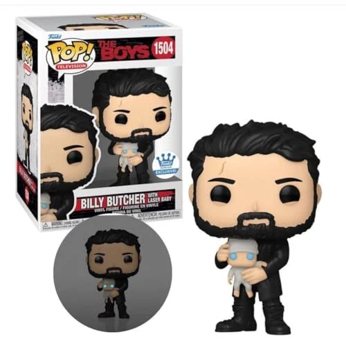 Funko Pop! Television: The Boys - Billy Butcher with Laser Baby Shop Exclusive,