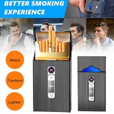 Portasigarette portasigarette con accendino portasigarette per 20 sigarette