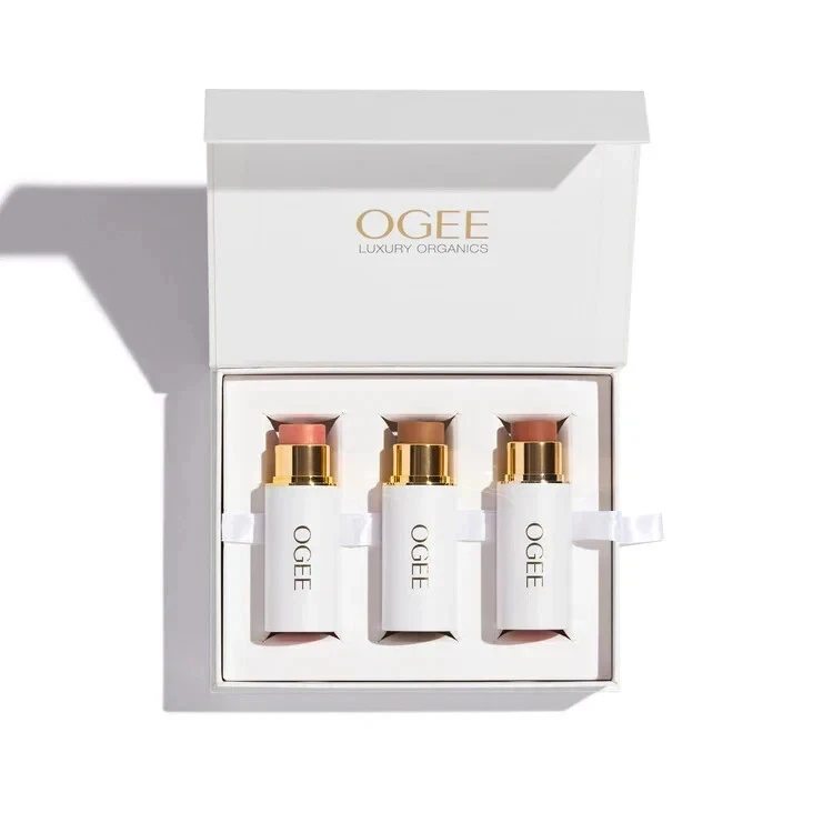 🧡 Ogee Crystal Contour Collection– Copper, Rose Quartz & Opal – NEW! Face Stick - Image 4 of 4