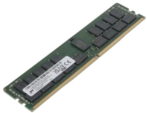 Micron 64GB DDR4-3200 PC4-25600 CL22 ECC RDIMM MTA36ASF8G72PZ-3G2B2 Memory - Picture 2 of 2