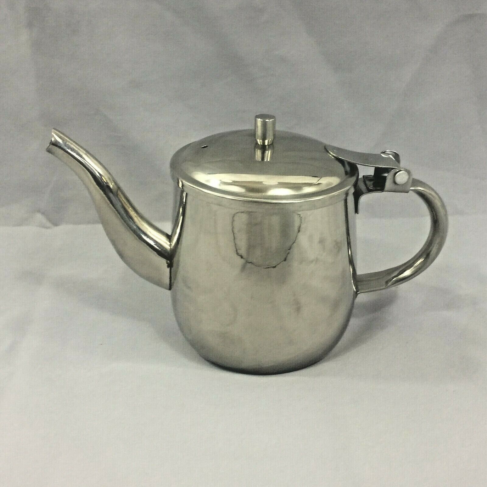 Vollrath 46310 10 oz Gooseneck Teapot Creamer Stainless Steel