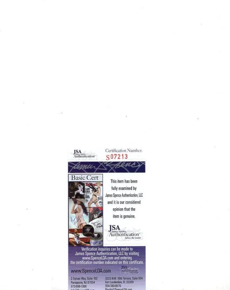 NICK ADENHART ANAHEIM ANGELS DECEASED RARE SIGNED AUTOGRAPHED 8X10 PHOTO JSA CO - Image 2 of 2