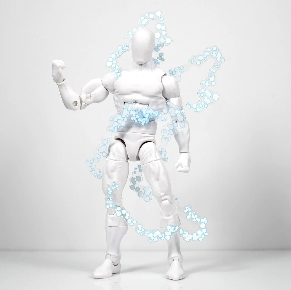 Conjunto de efeitos de figura de ação estilo envoltório "Kirby Krackle" - Ótimo para Marvel Legends - Imagem 4 de 4