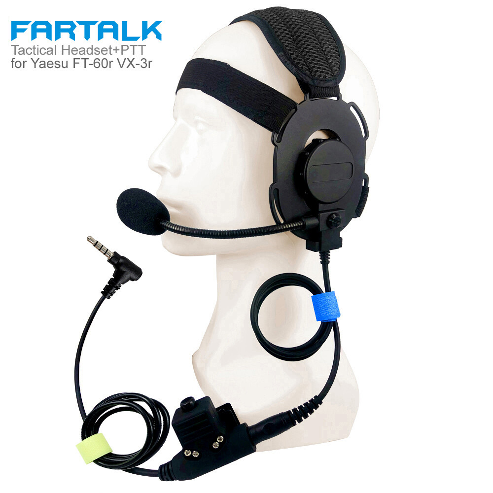 U94 PTT Headphone Headset for YAESU FT-60r VX-3r VX-2r VX5r VX2r