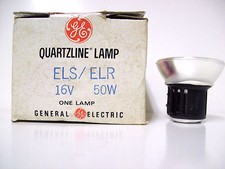 ELS - ELR Projector Projection Lamp Bulb 16V 50W GENERAL ELECTRIC