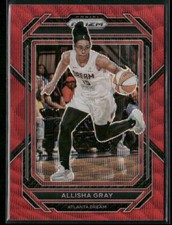 2023 Panini Prizm WNBA - Allisha Gray #45 Ruby Wave Prizm