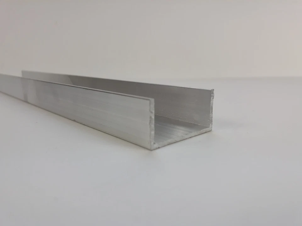 Aluprofil U-Profile U Winkel Aluminium U profil Alu U Profil Aluminium AlMgSi0,5 - Bild 4 von 4