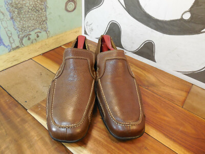 •Sandro Moscoloni Brown Leather Slip On Loafers Mens Size 11 D Style 15266 Sandro Moscoloni | Shoes | Sandro Moscoloni Brown Leather  main image 2